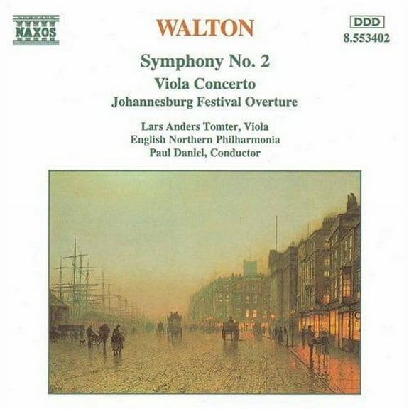 Walton / Tomter / Daniel / English North Phil. - Symphony 2 / Viola Concerto - Music & Performance - CD
