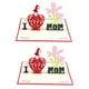 thumbnail image 1 of BRIGHTFUFU 2pcs Tarjetas del día de la madre 3D Tarjetas de felicitación 3D Tarjetas de bendición creativa Regalo de cumpleaños, 1 of 7