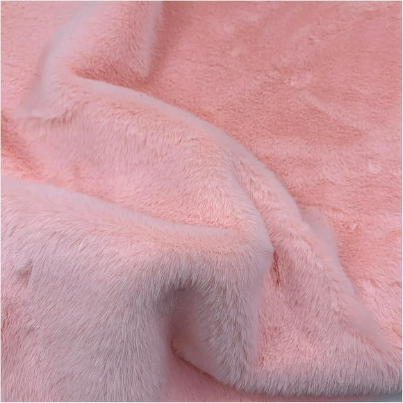 EcoNesxp Short Plush Faux Fur Fabric Sewing Fabric C Size Suly 37IN Sulies