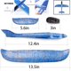 thumbnail image 2 of Sunshine smile Glider, 4 stycken 35 cm barnskumflygplan, skumflygplan leksak, 2 of 5