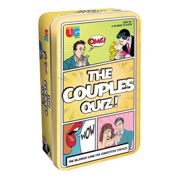 UNIVERSITY GAMES The Couples Quiz Game For Competitive Couples