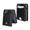 black A, variant on Wallet for Men, Mens Minimalist Wallet 8-10 Cards, Slim Compact Wallet with ID Window, RFID Blocking Smart Pop Up Card Wallet, Metal Aluminum Credit Card Holder Bifold Wallet ,Fathers Day Gift