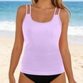 thumbnail image 1 of Two Piece Swimwear High Waisted Tankini Top With Swim Shorts Plus Size Swimsuits plus Size Leopard Swimsuits Womens Bathing Suits plus Size Shorts Swimsuit with Underwire Bra Womens Swim Shorts Small, 1 of 5