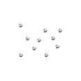 thumbnail image 1 of Unique Bargains Billes de Roulement en Acier Inoxydable 440C de 1,2 mm G25 de Précision, Lot de 10, 1 of 4