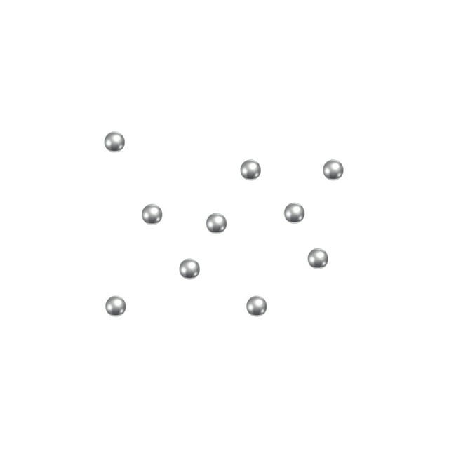 Unique Bargains Billes de Roulement en Acier Inoxydable 440C de 1,2 mm G25 de Précision, Lot de 10