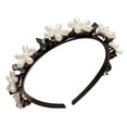 thumbnail image 2 of Accesorios para el cabello de la horquilla rota de la banda del pelo de la banda del pelo del Rhinestone de la perla Wmkox8yii  fajkfhkj4931, 2 of 2