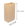 thumbnail image 2 of BESTYASH 20Pcs Greaseproof Kraft Paper Bags for Lunch Snacks Cookies Pastries with Foldable Leak Proof Design, 2 of 8