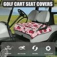 thumbnail image 2 of SEANATIVE Pink Strawberry Golf Cart Covers 2 Passenger Breathable Replacement Seat Cover for Club Car Comfortable Golf Cart Seat Towel Blanket with 4 Front Golf Cart Seat Cover Protector, 2 of 7