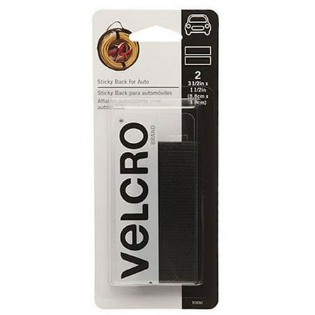 Velcro(r) Brand Fasteners Black 3.5"X1.5"