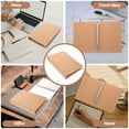 thumbnail image 4 of SHISUYAN Binder Cover Binder Notebook Binder Cover Kraft Paper Binder Reusable Notebook Shell (A5), 4 of 8