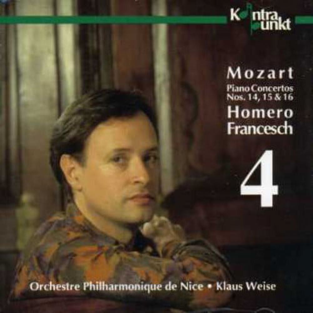 Mozart / Francesch / Nice Philharmonic - Piano Concerti 14, 15, & 16 - Music & Performance - CD