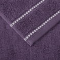 thumbnail image 2 of Lavish Home 6PC 525GSM 100% Cotton Towel Set for Bath, Gym and Spa (Purple), 2 of 4
