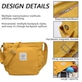 thumbnail image 3 of Bolsos de mano Bolsos de lona Bolsos de mano Bolso de pana Bolso bandolera con cremallera Bolso de hombro Bolso bandolera informal para el trabajo Universidad Compras Mujeres, 3 of 5