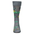 thumbnail image 2 of MeMoi Men's Cash Cow Rayon From Bamboo Crew Socks - Mens - Male, 10-13, Med Gray Heather, 2 of 3