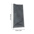 thumbnail image 4 of Unique Bargains 1 Pc Eyeglasses Case Portable Eyeglasses Storage 6.5"x2.56"x1.57" Black Gray, 4 of 5