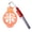 Red, variant on Yammee 2 Pack Golf Ball Multi-track Line Marker Golf Line Marker Pen Golf Training Template Alignment Mark Positioning Aids Kit