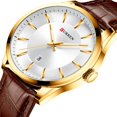 thumbnail image 3 of Reloj Análogo para Hombre Correa Ajustable Resistente al Agua CURREN RELOJ CURREN LETT, 3 of 6
