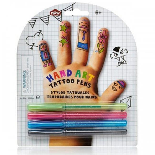 Bulk Buys KL22102 Hand Art Temporary Tattoo Pens, Assorted Color