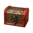 thumbnail image 3 of DOMELAY 4xDecorative Storage Box Decor Wooden Box for Earrings Hairpins Bracelets B, 3 of 9