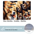 thumbnail image 2 of Corgi Dog Non-Slip Polyester Door Carpet Kitchen Mat Door Mat, Machine Washable, 2 of 6