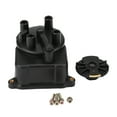 thumbnail image 1 of Qiilu Car Auto Distributor Cap & Distributor Rotor Ignition Kit for Honda Civic 92-00 30102 P54 006, 30102 P54 006, Distributor Rotor Head, 1 of 7