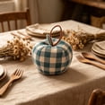 thumbnail image 5 of WIZUTIZ Vintage Fabric Apples Decor 3-Pack Handmade Stuffed Cloth Fruit for Home Shelf Farmhouse Kitchen Table Centerpiece Green, 5 of 6