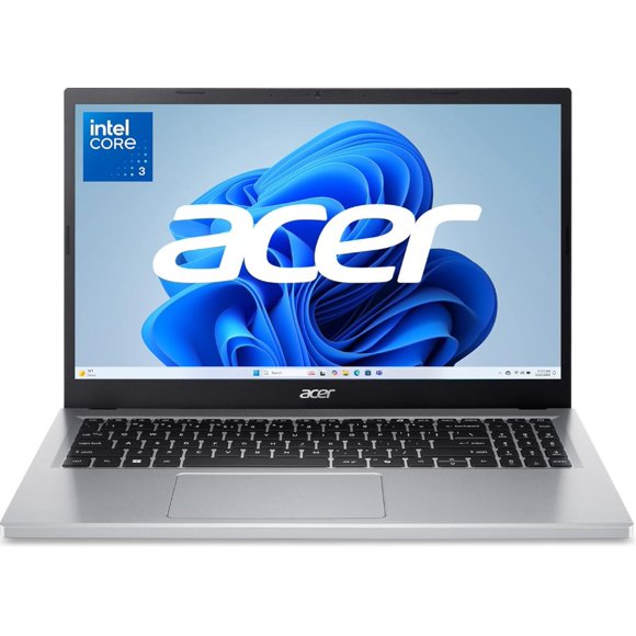 Acer Aspire Go 15 AI-Ready Laptop 15.6" FHD IPS Intel Core 3 N355 8GB 128GB Windows 11 S mode Home Silver