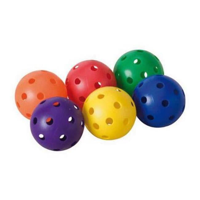 10 dozen multi colored fast bounce back plastic training baseballs 