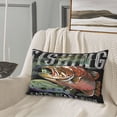 thumbnail image 5 of Balery bass water fishing Pattern Bedding Queen Pillow Cases - Envelope Closure - Soft Brushed Microfiber Fabric - Shrinkage and Fade Resistant Pillow Cases-16"x24", 5 of 6