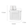 thumbnail image 3 of Laundry Detergent Container Washing Liquid Bin for Sugar 1.1L, 3 of 8