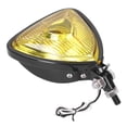 thumbnail image 2 of Faro de motocicleta Jadeshay Triangular 12V 55W Color Negro, 2 of 8