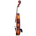 thumbnail image 3 of New 3/4 Acoustic Violin for Kids Boys Girls, Solid Wood Violin Acoustic Starter Kit with Violin Fiddle Case, Bow, Rosin, Shoulder Rest, Electronic Tuner, Brown Violin Outfit Set for Beginners Students, 3 of 8