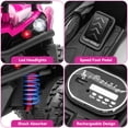 thumbnail image 4 of Yexmas 24V Kids ATV,Electric ATV for Kids 4 Wheelers Quad Car Toy, Ride On Toy Car As Gift for Kids,Pink, 4 of 7