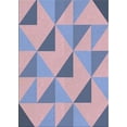 thumbnail image 1 of Ahgly Company Indoor Rectangle Patterned Purple Novelty Area Rugs, 2' x 3', 1 of 6