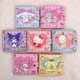 thumbnail image 2 of Venta al por mayor Sanrio nueva Pu cuero estilo corto pequeña cartera Sanrio forma Kuromi cartera niños monederos, 2 of 4