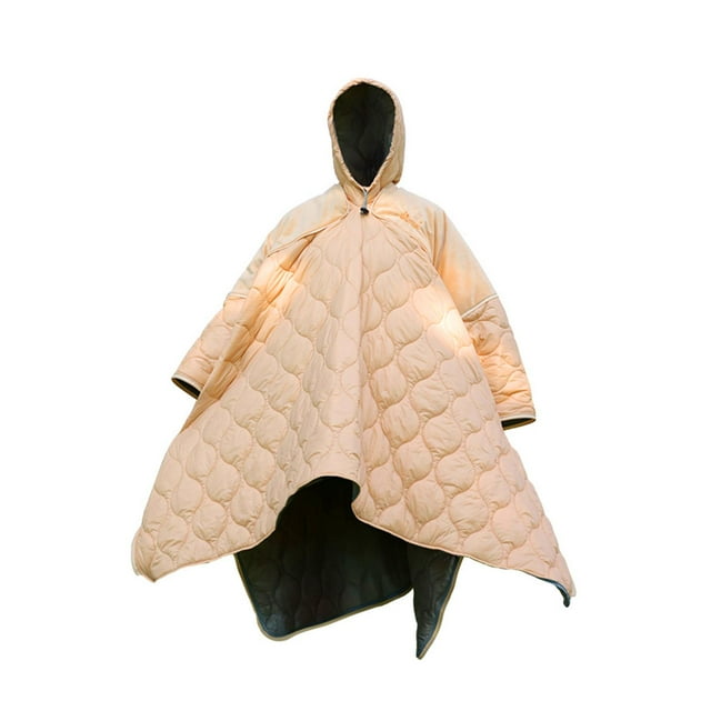 Saco de dormir para acampar, almohada cuadrada portátil para viajes, oficina y mochileros. albaricoque