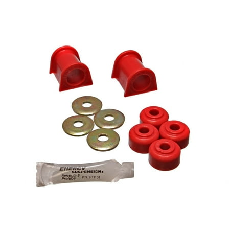 Eclipse Energy Sway Bar Bushings Energy Suspension 90-94 Mitsubishi Eclipse AWD Red 20mm Front Sway Bar Bushings (Sway bar end link b ()