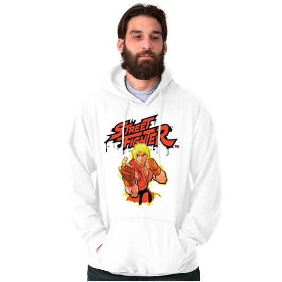 Street Fighter Game Character Ken Hoodie Sweatshirt Women Men Brisco Brands S