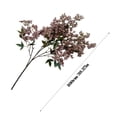 thumbnail image 2 of Artificial Gray Purple Berry Branches Realistic Fall Floral Stems, Berry Clusters for Vase Arrangements, Wedding Bouquets, Thanksgiving Centerpieces & Farmhouse Fireplace Mantel Decor Use, 2 of 6