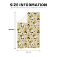 thumbnail image 2 of Sikiie Gnomes Bees And Sunflowers Waffle Weave Kitchen Dish Cloth,Super Absorbent Kitchen Dish Towels 16*26 Inches for Dish Rags Washing Dishes, Drying Dishes, 2 of 7