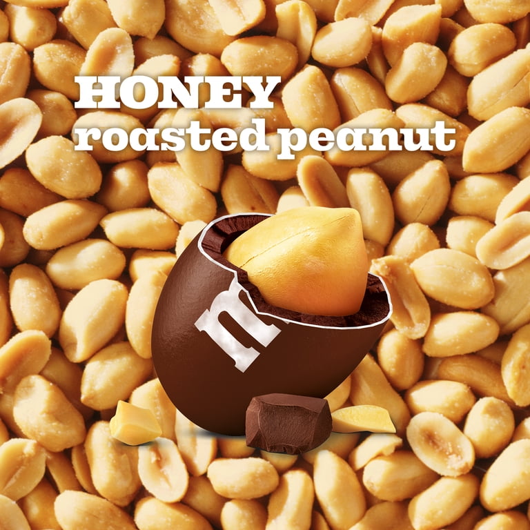M&M's Honey Roasted Peanut Chocolate Candy - 3.27 oz Pack
