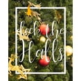 thumbnail image 2 of Kimberly, Allen 15x18 Gold Ornate Wood Framed with Double Matting Museum Art Print Titled - Deck the Halls Foliage, 2 of 4