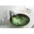 thumbnail image 2 of Makata Series Vessel Sink in Emerald Burst, 2 of 4