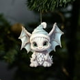 thumbnail image 5 of Utoimkio Cute Dinosaur Pendants Christmas Ornaments 2024 Christmas Tree Decorations Pendant Christmas Tree Ornaments,Acrylic Xmas Tree Hanging Decor Party Supplies, 5 of 6