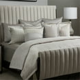 thumbnail image 2 of Michael Amini Skylar 10-Piece King Comforter Set in Champagne Ivory, 2 of 20
