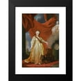 thumbnail image 2 of Follower of Dmitry Grigorievich Levitsky 14x18 Black Modern Framed Museum Art Print Titled - Portrait of Catherine the Great as Legislator in the Temple of the Goddess of Justice, 2 of 5