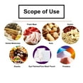thumbnail image 3 of CCOCC 100pcs Silver Mylar Flat Bags Aluminum Foil Packaging Bag Bulk Food Storage Pouch 6x9, 3 of 7