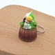 thumbnail image 5 of Gwong Juguete Torta de la bandeja de simulación Llavero Amplio Aplicación Amplia Aplicación Anti-Perdida Placa Matcha Pastel Cadena de Cadena Para Bolsa De Hombro Gwong 30013059, 5 of 6
