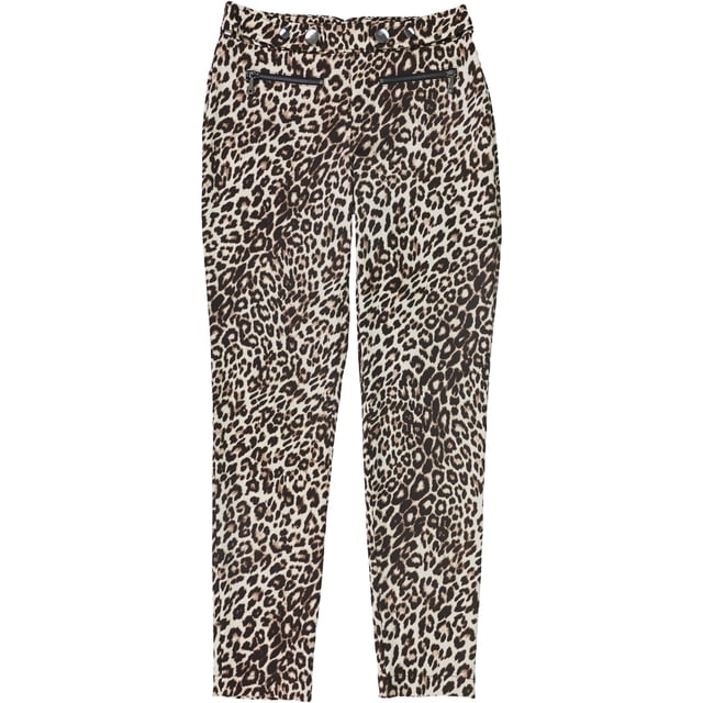 GUESS Stefani Pantalones casuales para mujer, Marrón, 0