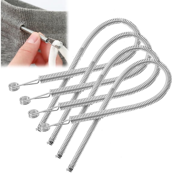 2026 New Multi-Function Foldable Spring Drawstring Threader – DIY Rope Threader Clip for Crafts/Sewing(4 pcs)  Z